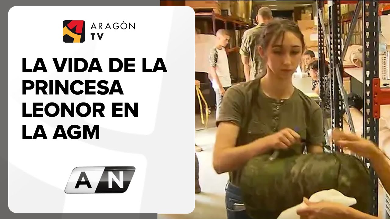 La vida de la princesa Leonor en la AGM