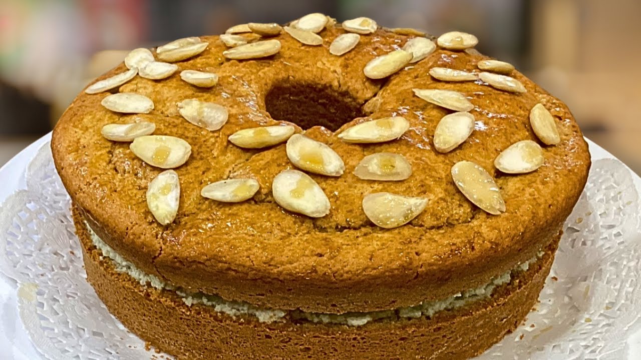 Almond Cream Cake • Naturally Sweetened • Vegan Never Tasted So Good!