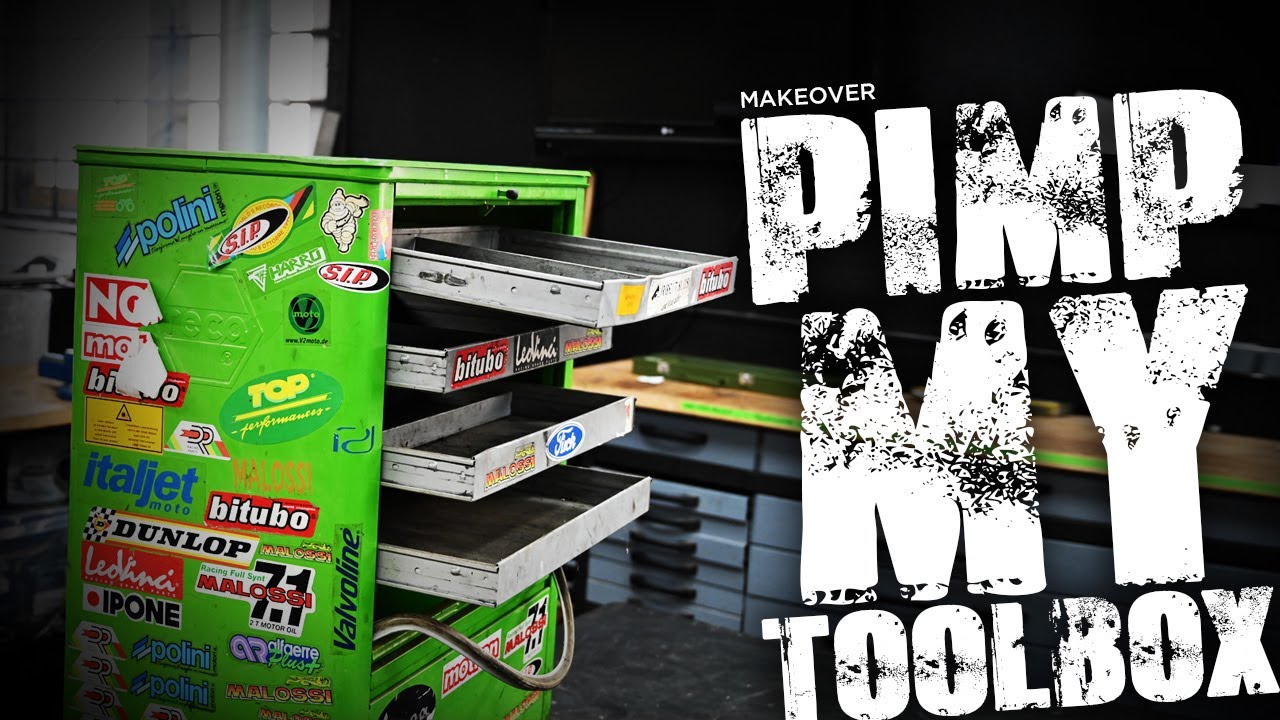 Pimp my Toolbox / ein Makeover