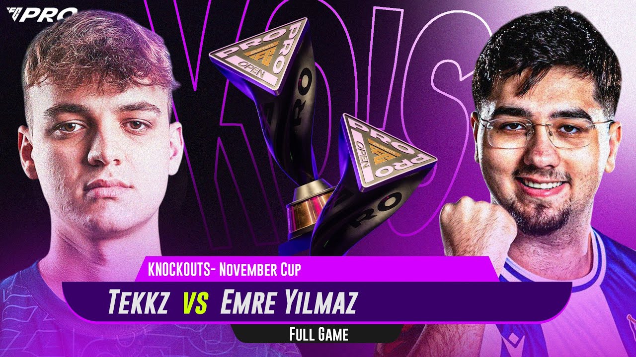 TEKKZ VS EMRE YILMAZ IN NOVEMBER CUP (DAY 2-KO'S) INTENSE GAME