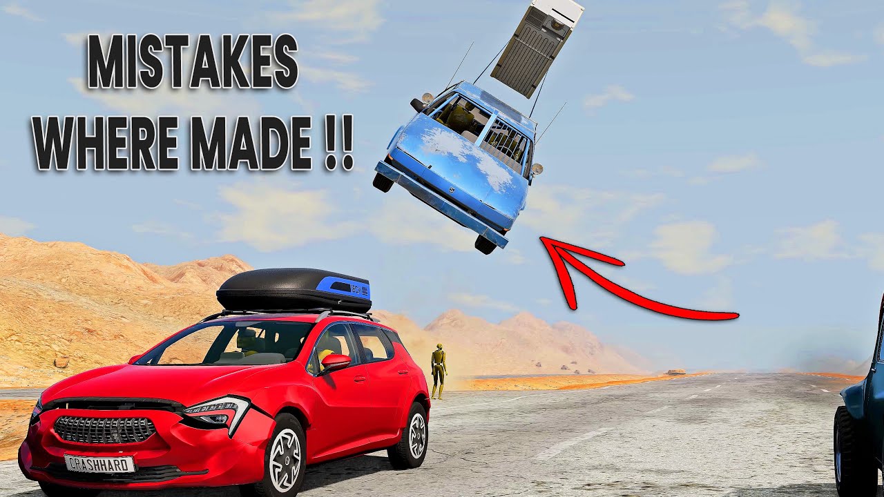 BeamNG Drive - Cars vs RoadRage #4