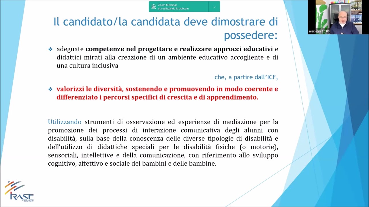 4°Webinar 15 01 2022 La prova orale  sostegno Ins  Tozzi Pellegrino