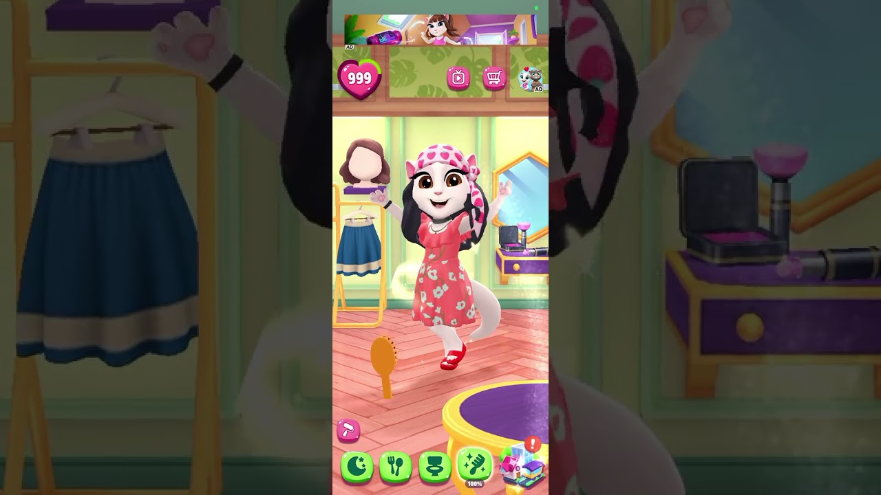 My talking Angele2 kidsvideo#talkingtomcat #gaming #video #talkingtomcat #(✿♥‿♥)ԅ(Ơ∀Ơԅ✿)❤#