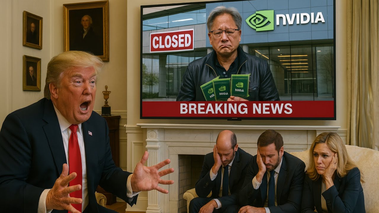 1 MIN AGO: NVIDIA Halts Chip Production Until Trump Lifts Tariffs