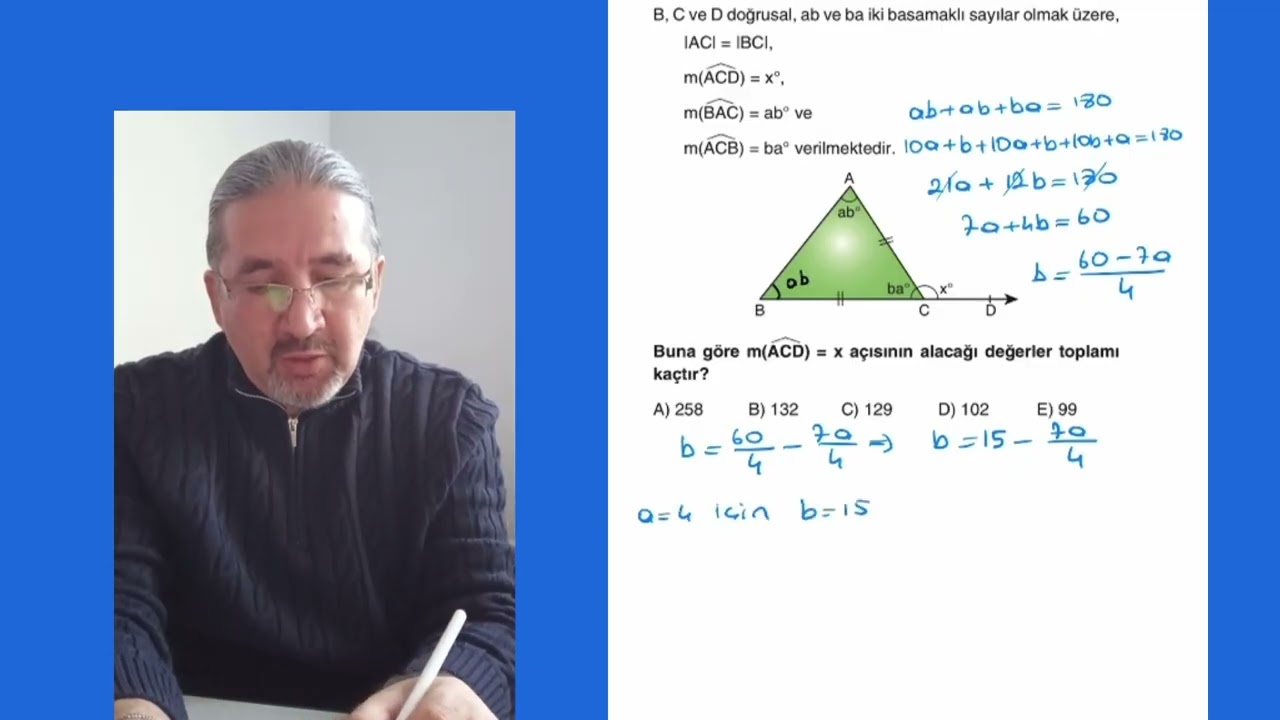 TEMEL KAVRAMLAR - ÜÇGENDE AÇILAR
