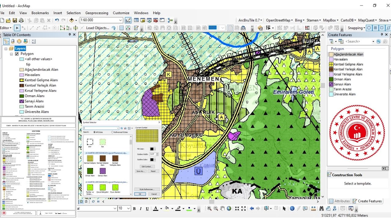 Çevre Düzeni Planı Sayısallaştırma - ArcGIS I Style Dosyası Oluşturma
