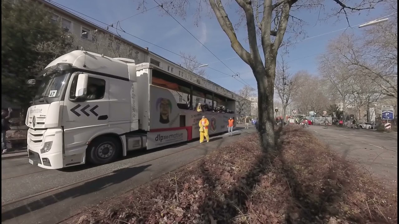 Faschingsumzug Karlsruhe 2025
