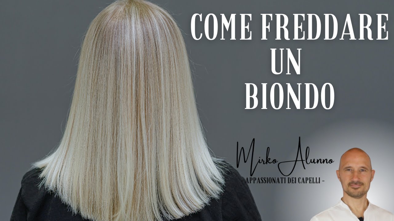 Come fare un biondo ghiaccio anche su capelli dorati e Decolorati