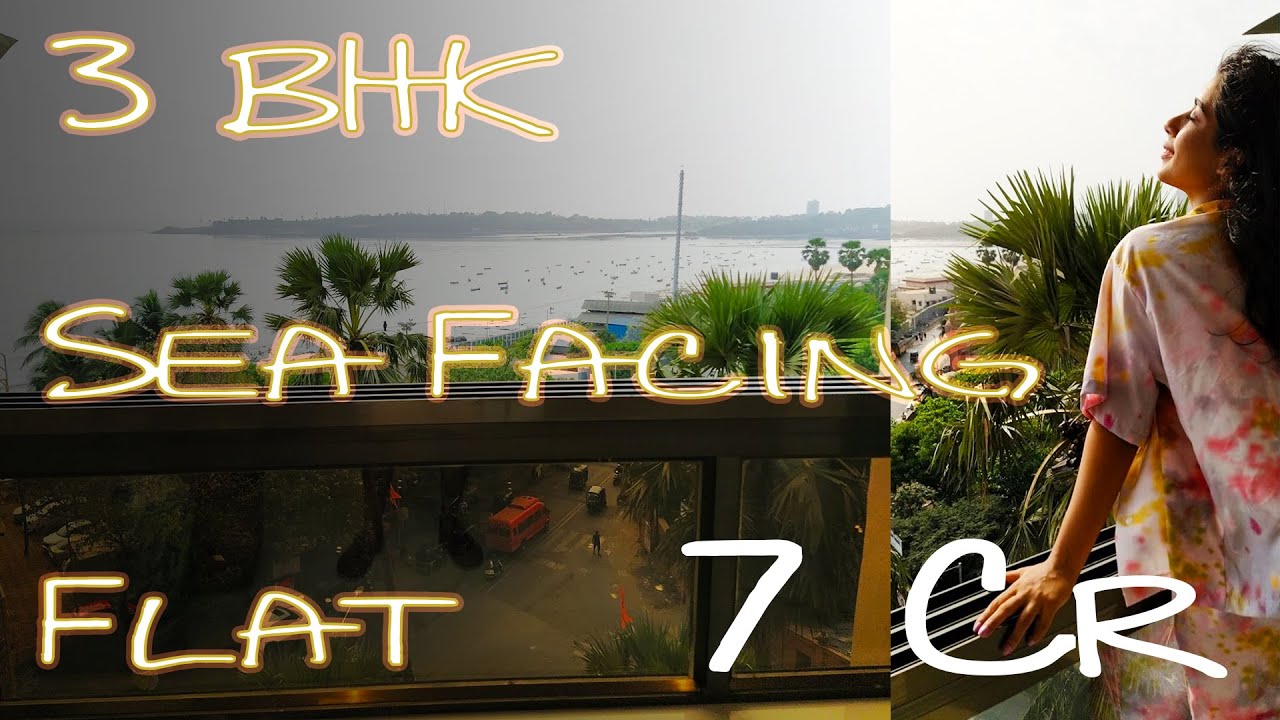 3 BHK Sea Facing Flat Everest Apartments Versova For Sale
