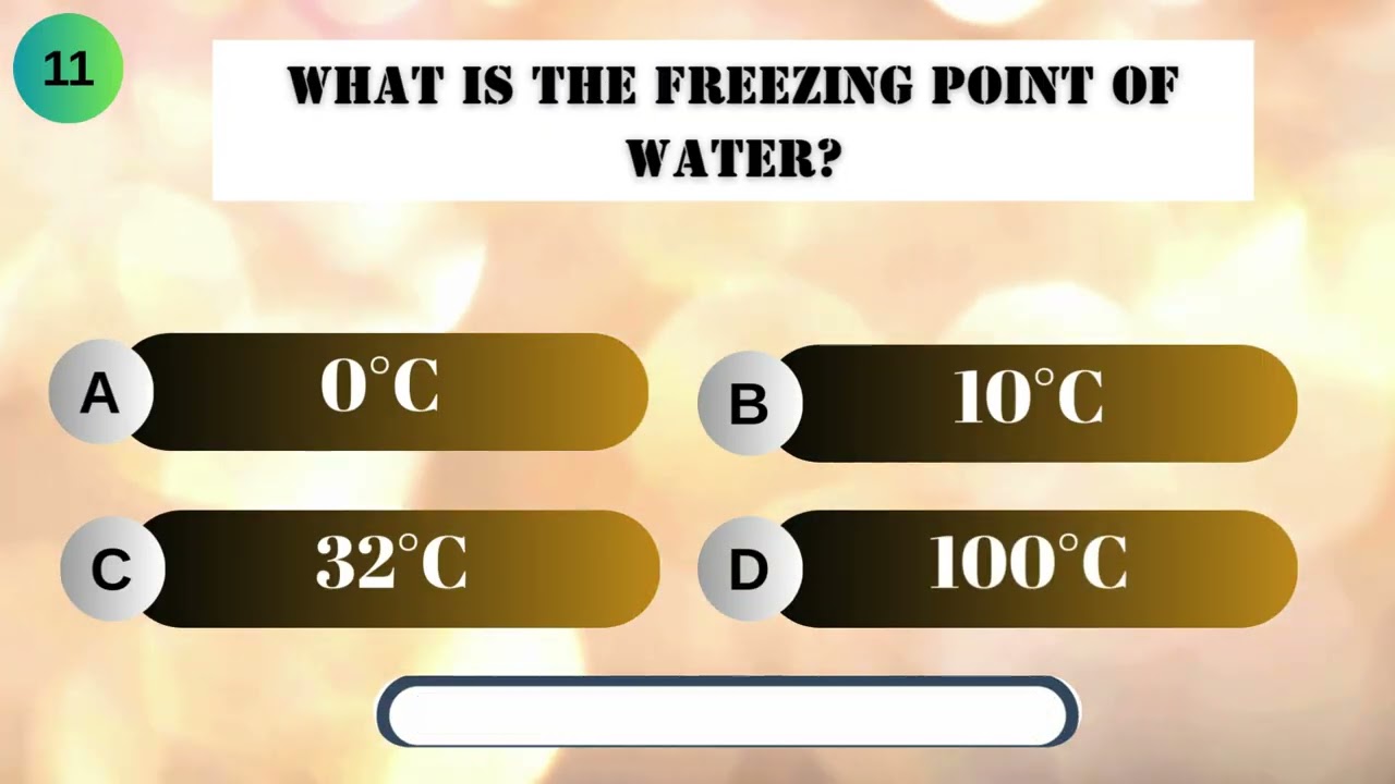 General Quiz Time