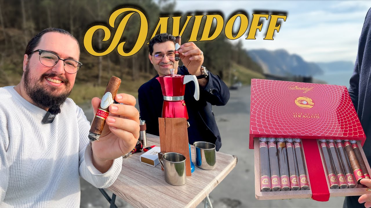 🔥Catamos Davidoff Year of The Dragon y hacemos CAFÉ en hornillo en la Montaña con vistas al mar