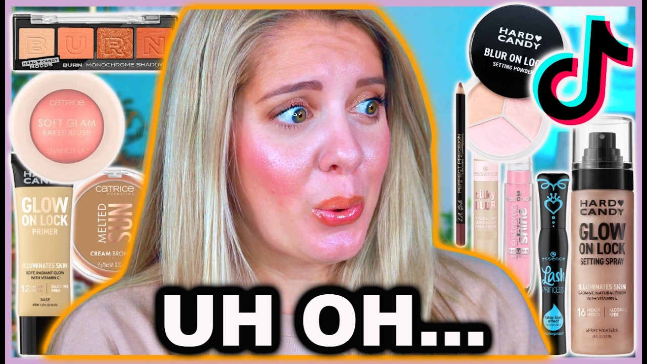 This DRUGSTORE No Foundation Makeup Routine Is Going VIRAL… Does It Work on Oily Skin?!