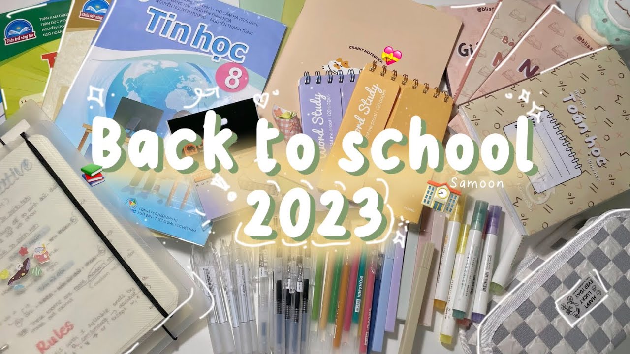 BACK TO SCHOOL 2023 📚|| Mình Đã Chuẩn Bị Gì Cho Năm Học Mới?? | Samoon