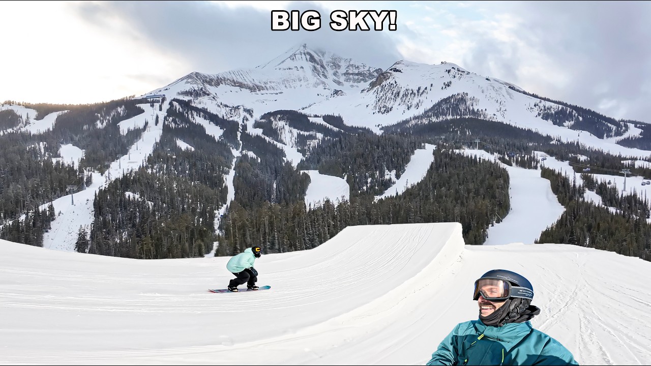 Unreal Parks at BIG SKY, Montana w/ JJ Thomas!