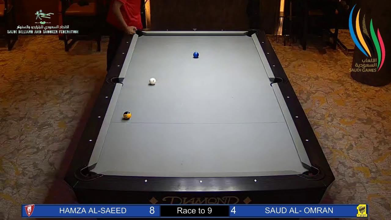 بطولة الألعاب السعودية saudi games حمزة السيد vs سعود العمران