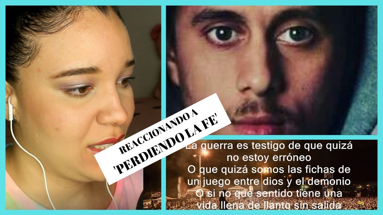 REACCIONANDO a 'PERDIENDO LA FE' de CANSERBERO / Yelitza Mota
