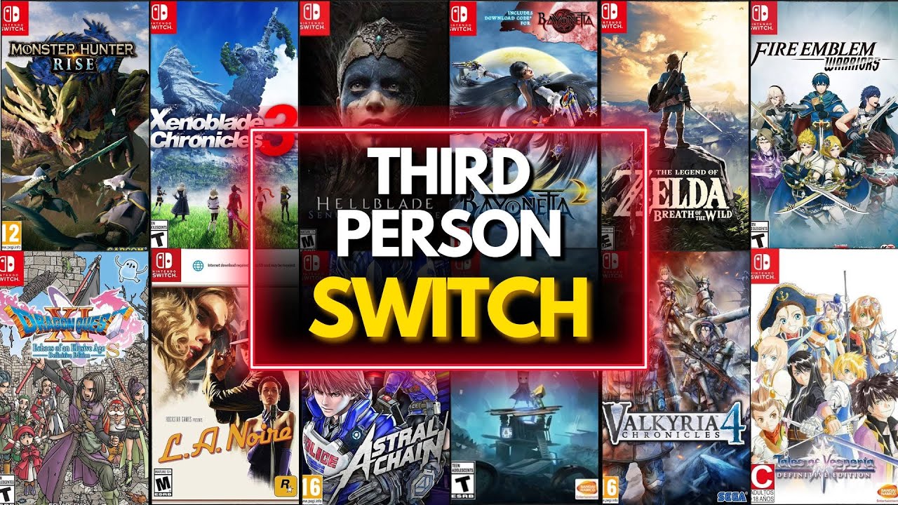 TOP 50 Best Third-person Games on Nintendo Switch (2025)