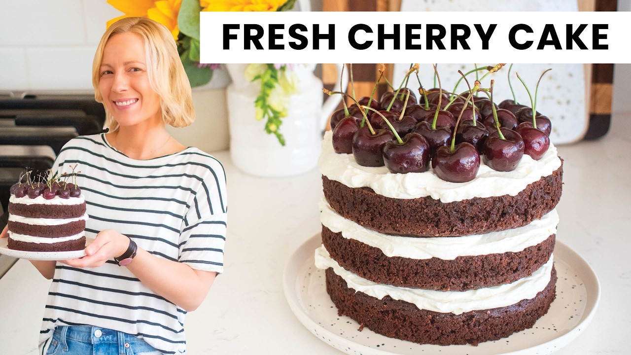 This Chocolate Cherry Cake Tastes Like a Dream
