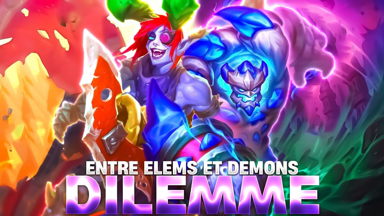 GROS DILEMME ENTRE DEMONS ET ELEM | Maverick Hearthstone Battlegrounds