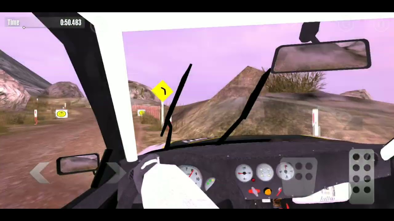 Rush Rally 3 | Rally Challenge no break assist, no racing line in 
