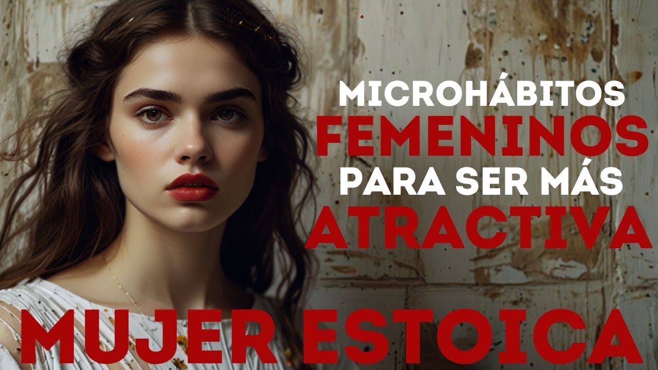 8 MICROHÁBITOS FEMENINOS QUE TE HARÁN MÁS ATRACTIVA I MUJER ESTOICA I ESTOICISMO FEMENINO