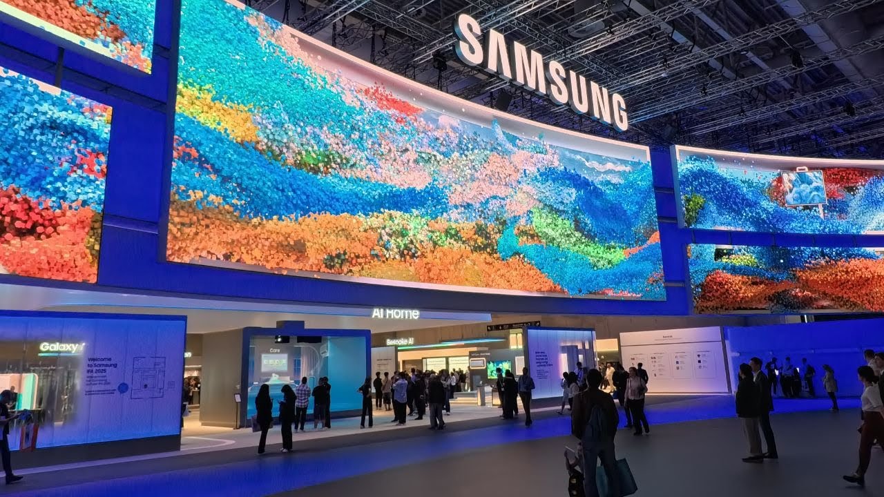 Samsung IFA 2025: Full AI Home Demo, Galaxy AI, Vision AI TV, AI Fridge & Washer, Smart Modular Home
