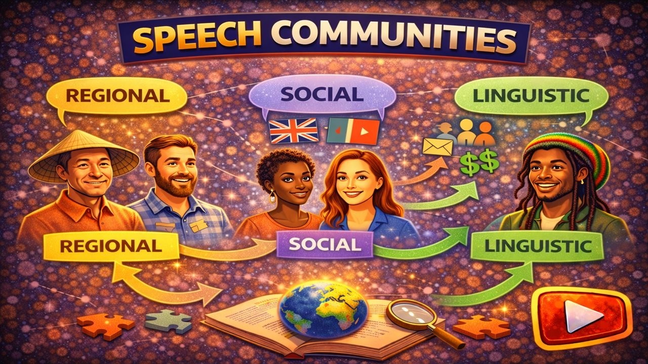 Speech Communities || Language Communities || Sociolinguistics