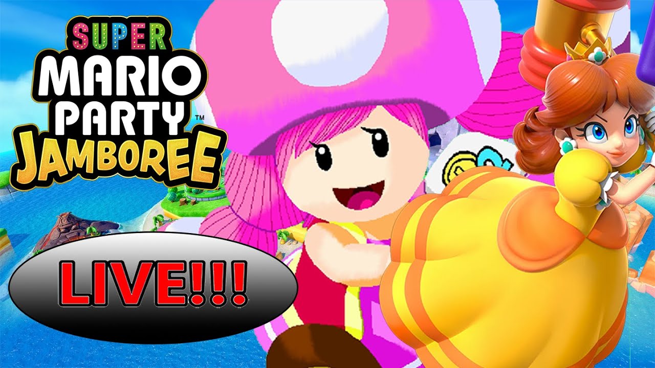 Super Birdo Jamboree Part 1!!! - Super Mario Party Jamboree #14, LIVE!!!