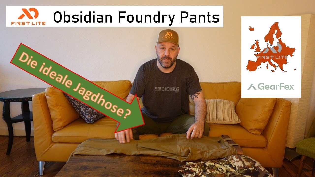 First Lite Obsidian Foundry Pants - Die ideale Jagdhose?