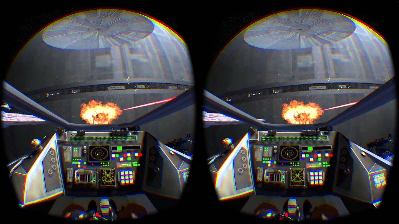 Oculus VR screen capture - "Star Wars: The Battle Of Endor" by James Clement