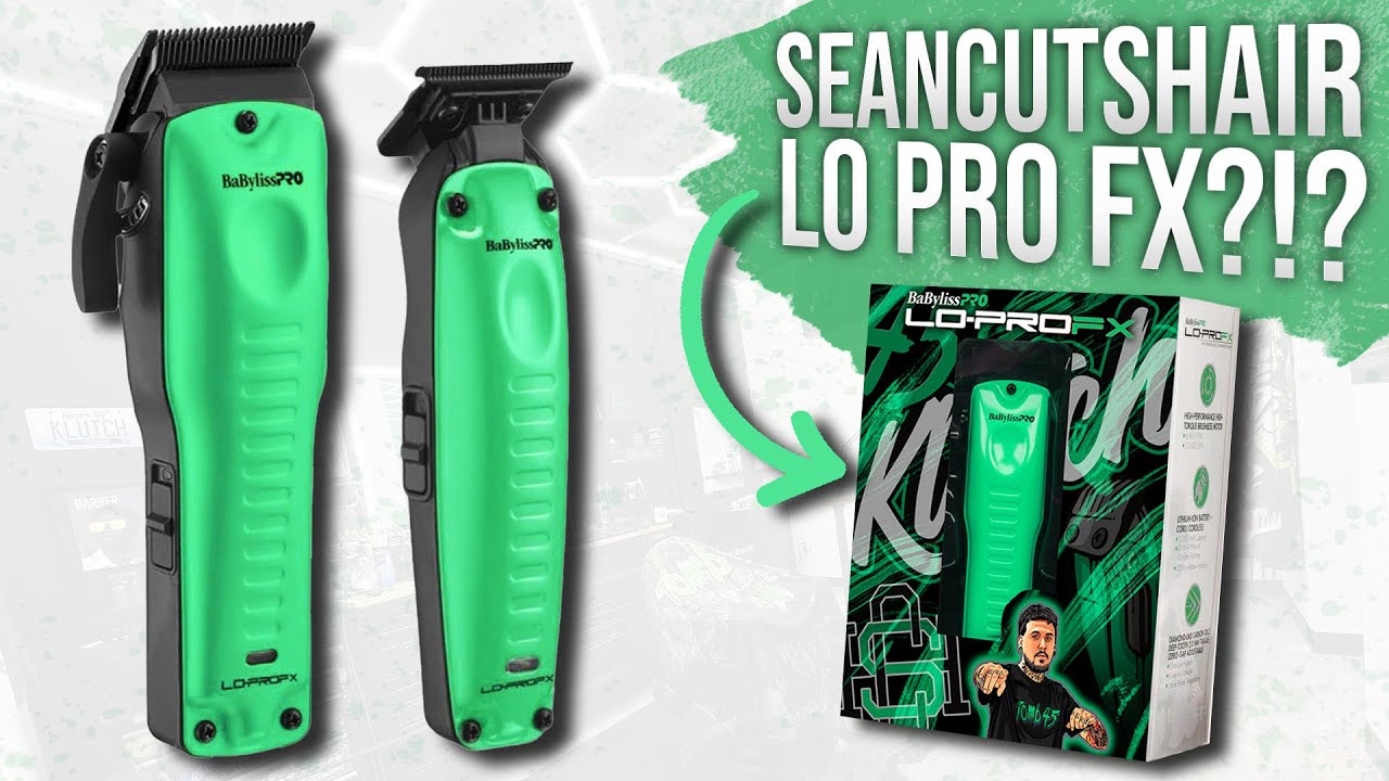 Custom Painted Clippers ✅ Seancutshair Influencer Lo Pro FX
