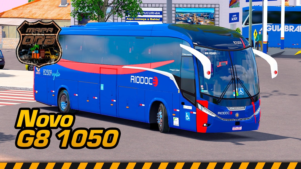 ETS2 MODBUS | RODAMOS NO NOVO G8 1050 DA B4D!