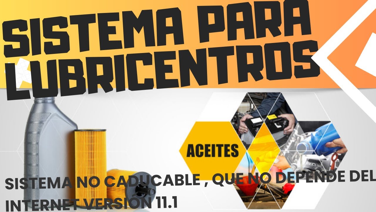 PUNTO DE VENTA EXCLUSIVO PARA LUBRICENTROS - SISTEMA SOLUSOFT VERSIÓN 11.1