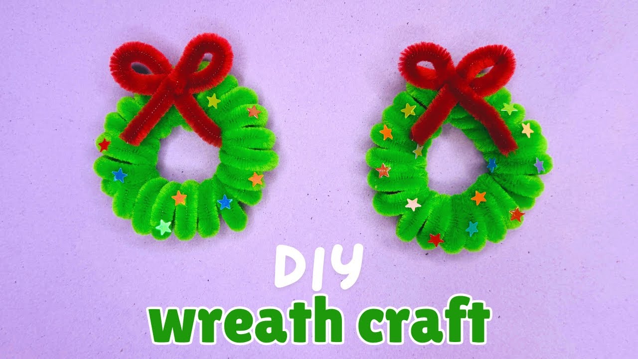 DIY Wreath Craft | Christmas Crafts