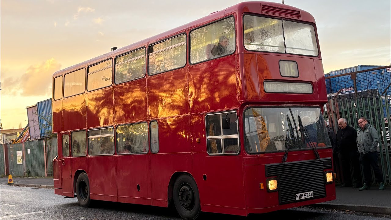 Preserved Merseytravel Willowbrook Leyland Atlantean ‘Merseymaid’ WWM924W