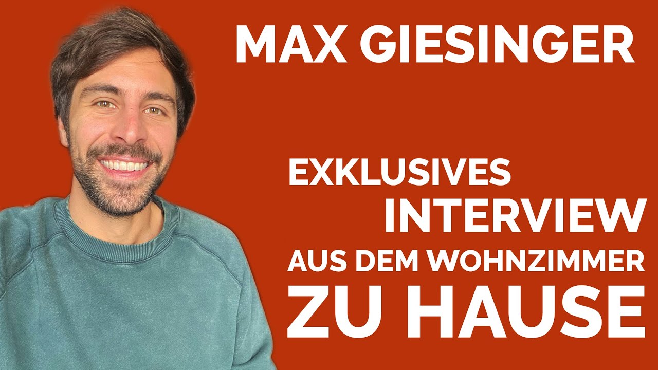Max Giesinger zu Hause - Exklusives Interview aus dem Wohnzimmer [Mitternachtstalk PodCast] (UNCUT)