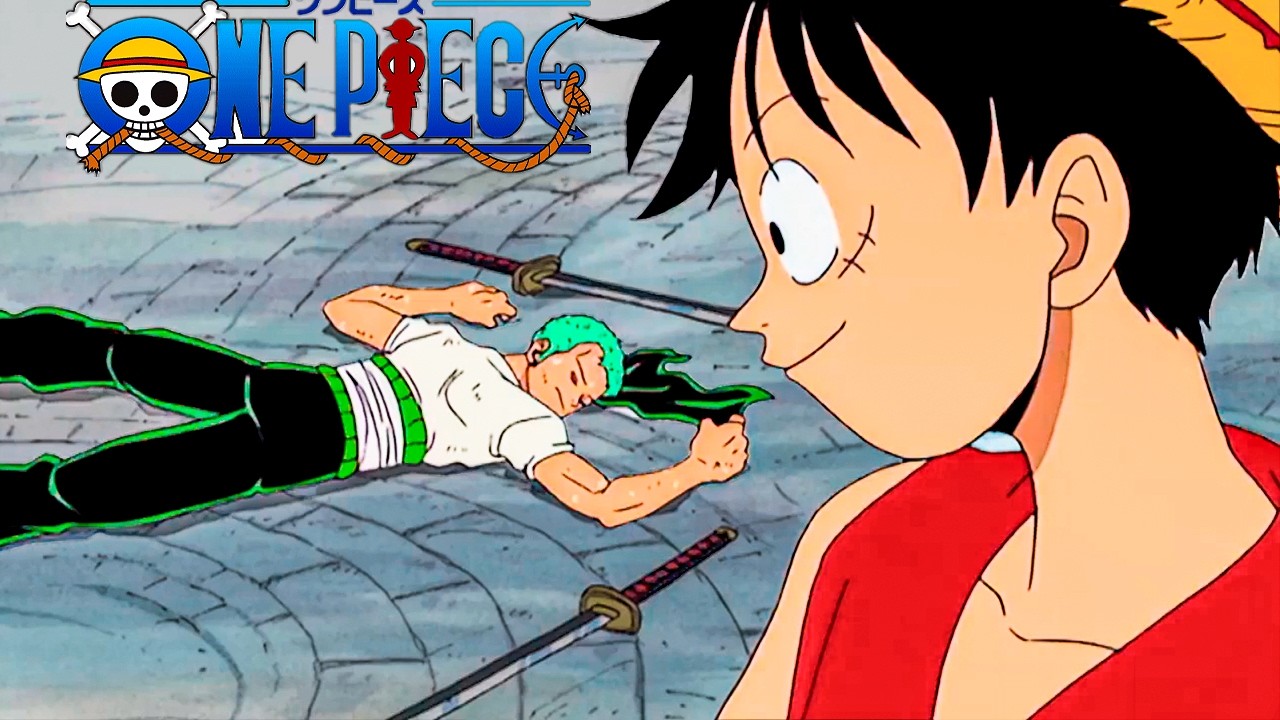 One Piece Cap&iacute;tulos Completos Primera Temporada  Luffy MATA a Buggy