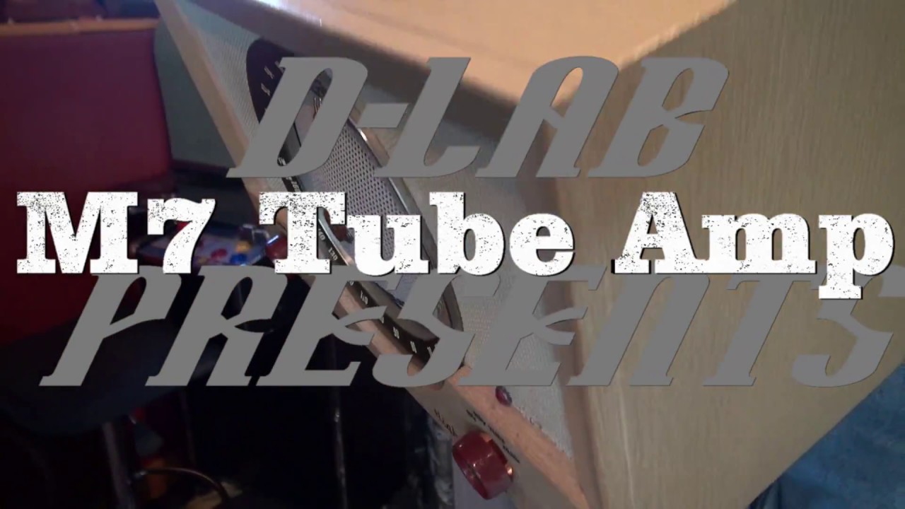D-lab demo 6AQ5 Boutique tube guitar amp built in Zenith radio cabinet