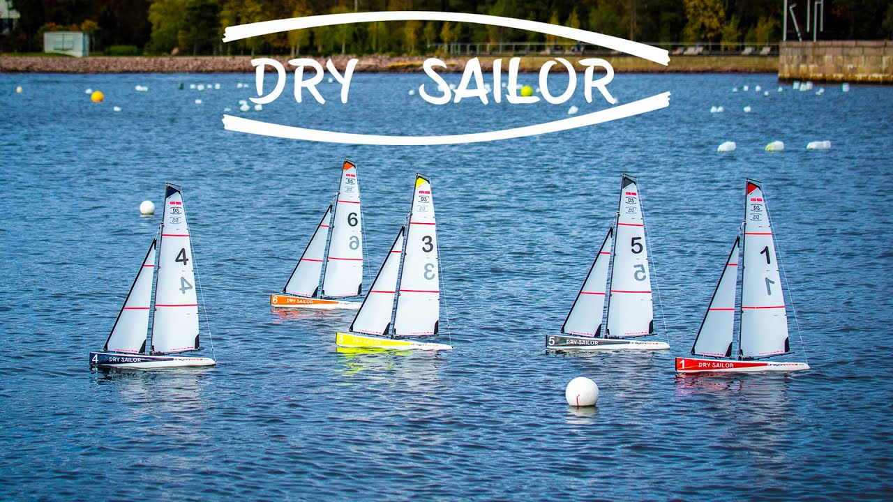 Проект DRY SAILOR. Радиоуправляемая яхта DRAGON FORCE 65. Первые гонки.