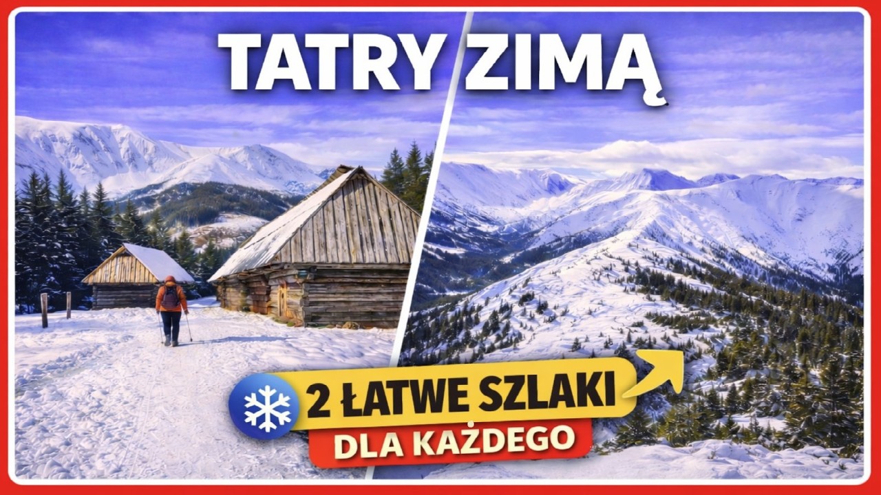 Zimowe Tatry dla początkujących: Chochołowska, Grześ i Kościeliska