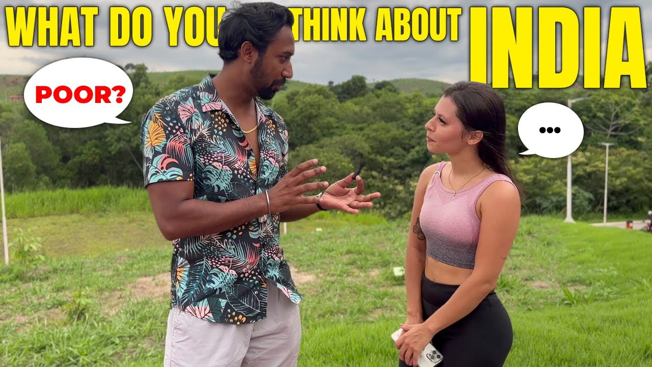 Asking Brazilian People What they think about INDIA ? on Street | Dangerous ? Indian in Brazil