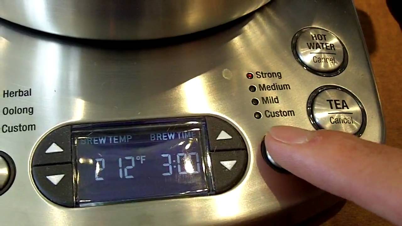 Breville Tea Infusing Kettle Part I
