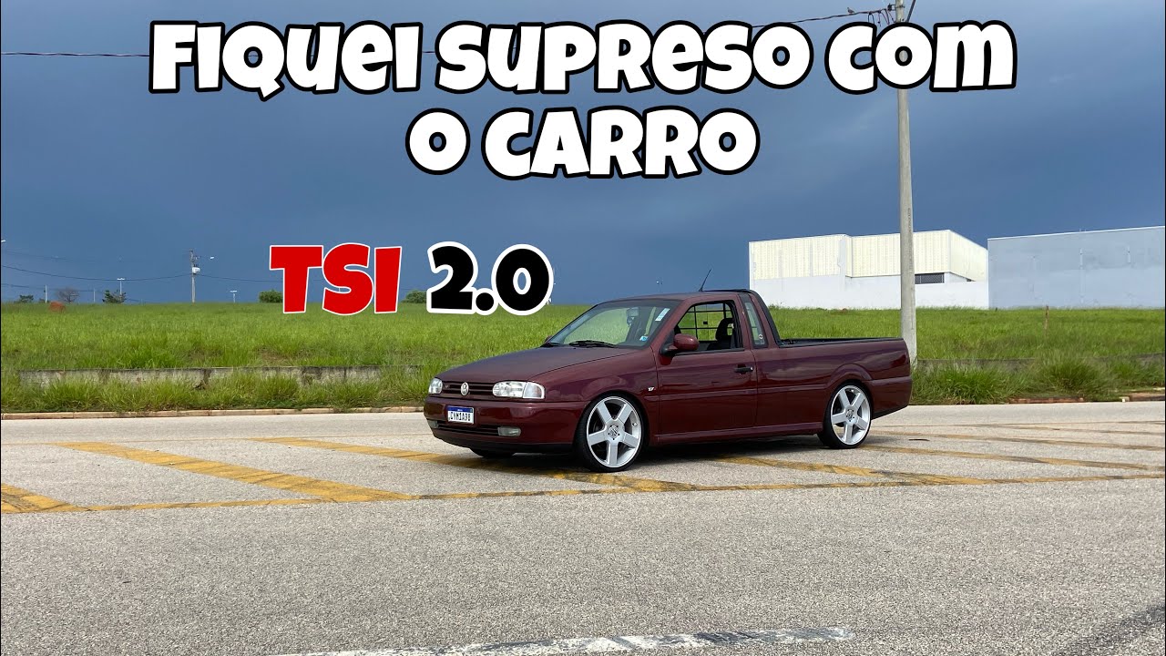 SAVEIRO G2 TSI COM AIRBAG DUPLO 😳 ESSA VOCÊ NUNCA VIU!  #carrobaixo #saveiro #saveirobrasil