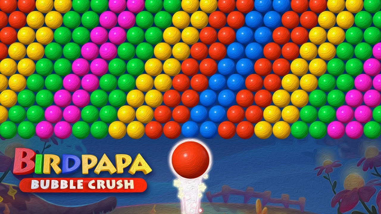Birdpapa Bubble Shooter Level 18 - 27 | Bubble POP Puzzle Game