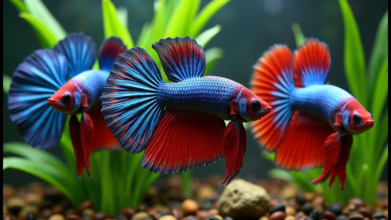 These Rare Betta Fish Colors Look Unreal 😱 | 4K Aquarium Showcase #RareBetta #BettaFish #Aquarium