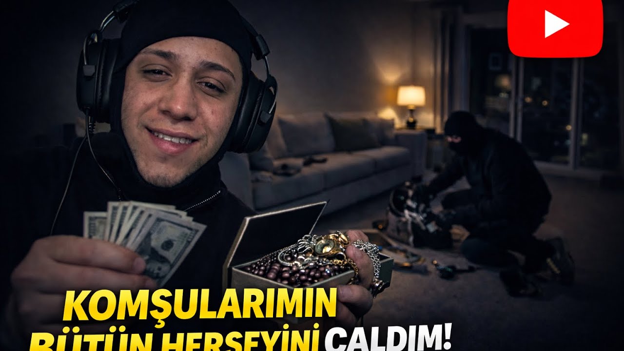 KOMŞULARIMI SOYDUM HIRSIZLIK OYUNU! (BÖLÜM 2)