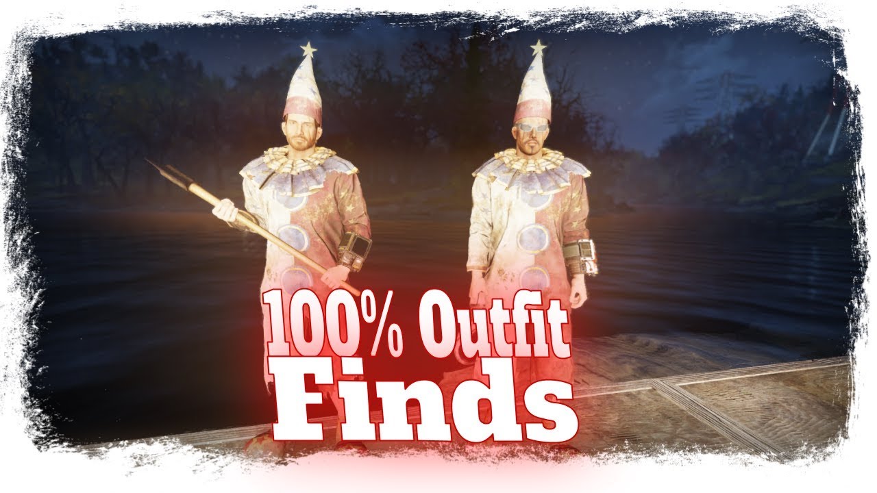 You think you are Funny? Without a Fallout 76 Clown Outfit and Clown Hat, Wanna Find it?