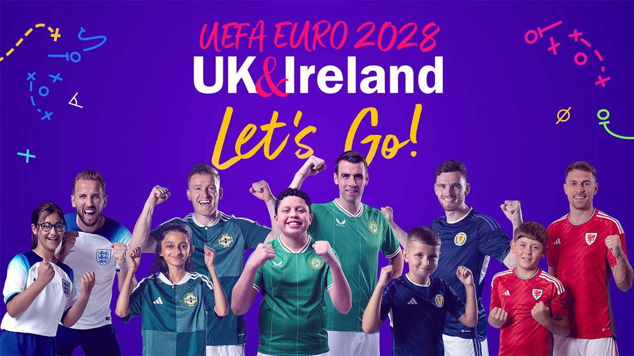 𝗜𝗿𝗲𝗹𝗮𝗻𝗱 𝗮𝗻𝗱 𝗨𝗞 𝘁𝗼 𝗵𝗼𝘀𝘁 𝗨𝗘𝗙𝗔 𝗘𝗨𝗥𝗢 𝟮𝟬𝟮𝟴 🇮🇪