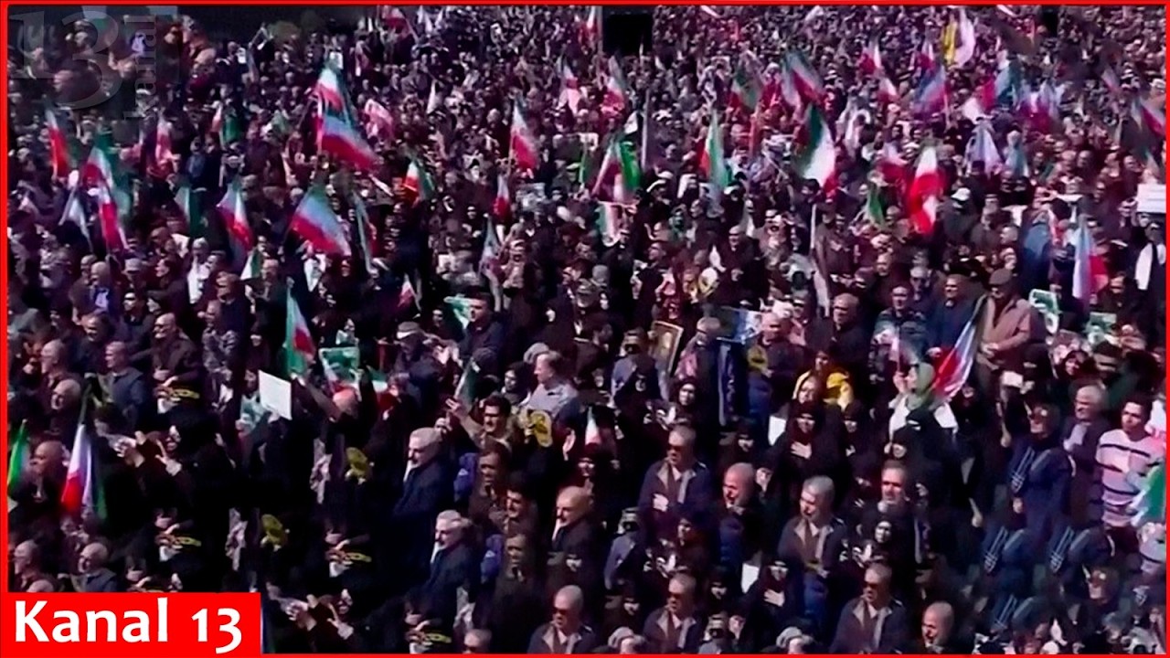 Əli Laricani və Qulam Rza Süleymaninin dəfn mərasimindən GÖRÜNTÜLƏR