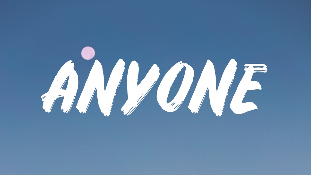 Justin Bieber - Anyone (Lyrics)